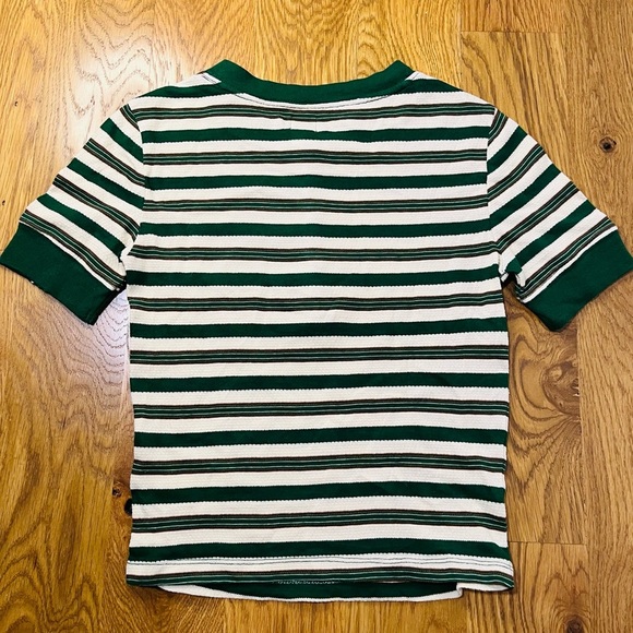 Urban Outfitters BDG Harvey Striped Henley Tee Size Small - Picture 5 of 8
